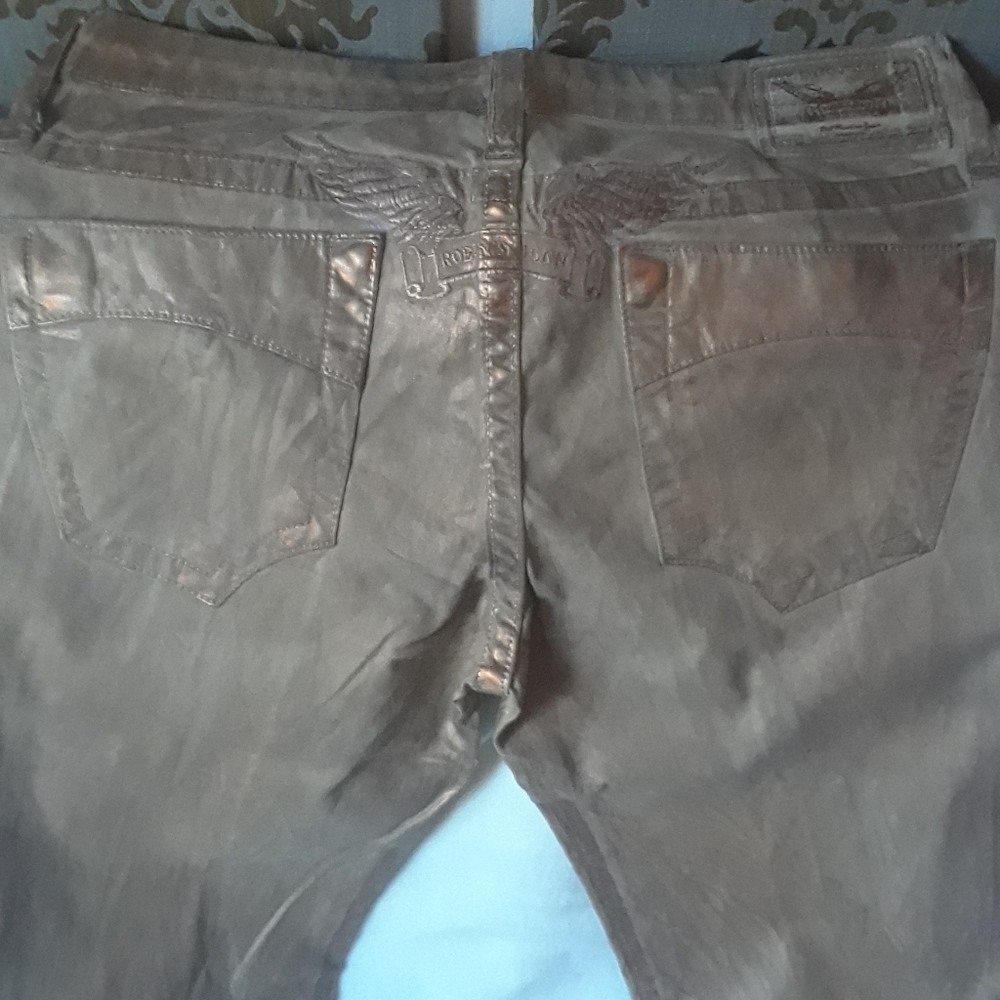 Gold robin JEANS